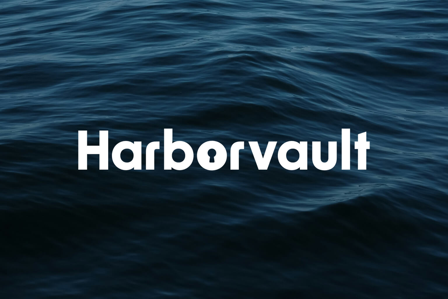 Harborvault marine storage brand mark